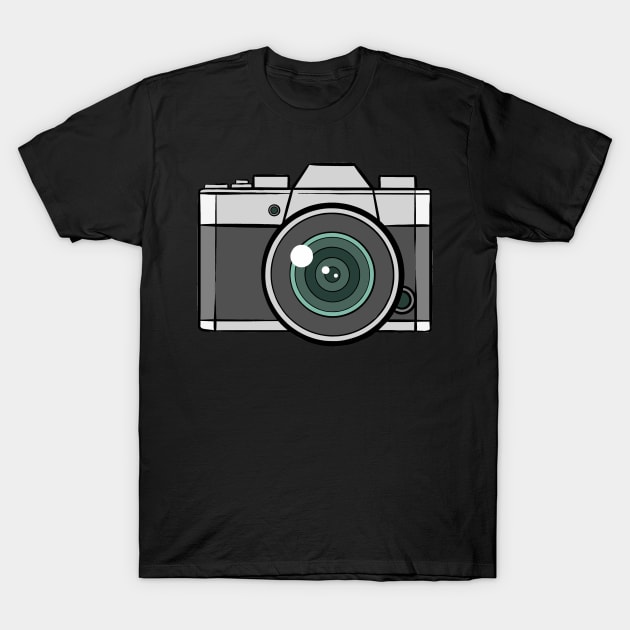 Camera - Photography T-Shirt by fromherotozero